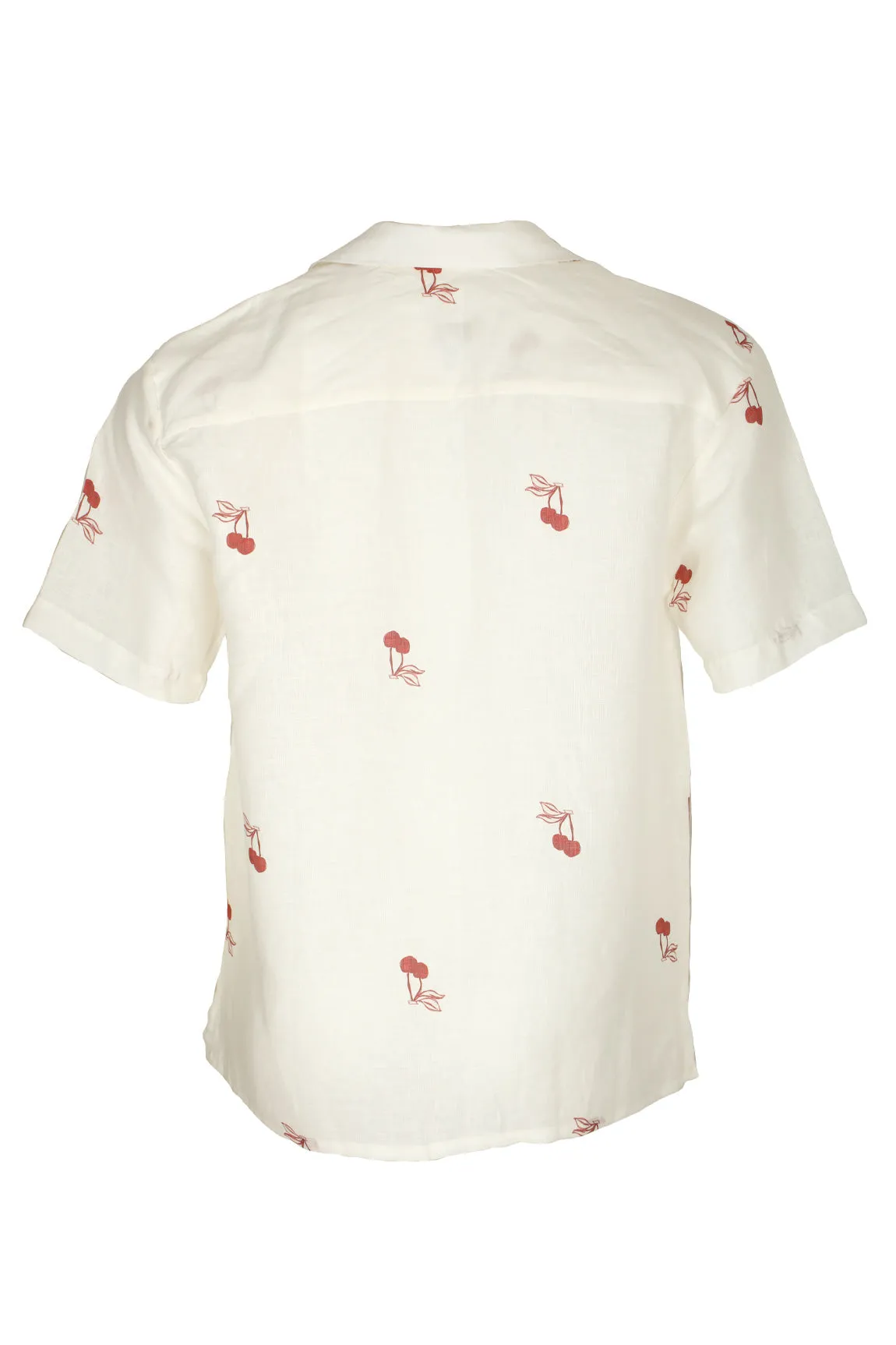 A Cherry On Top Men Linen Shirt