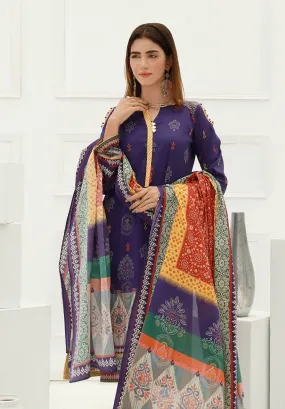 ACE Galleria Digital Printed Lawn Unstitched 3pc Suit ACE 12032