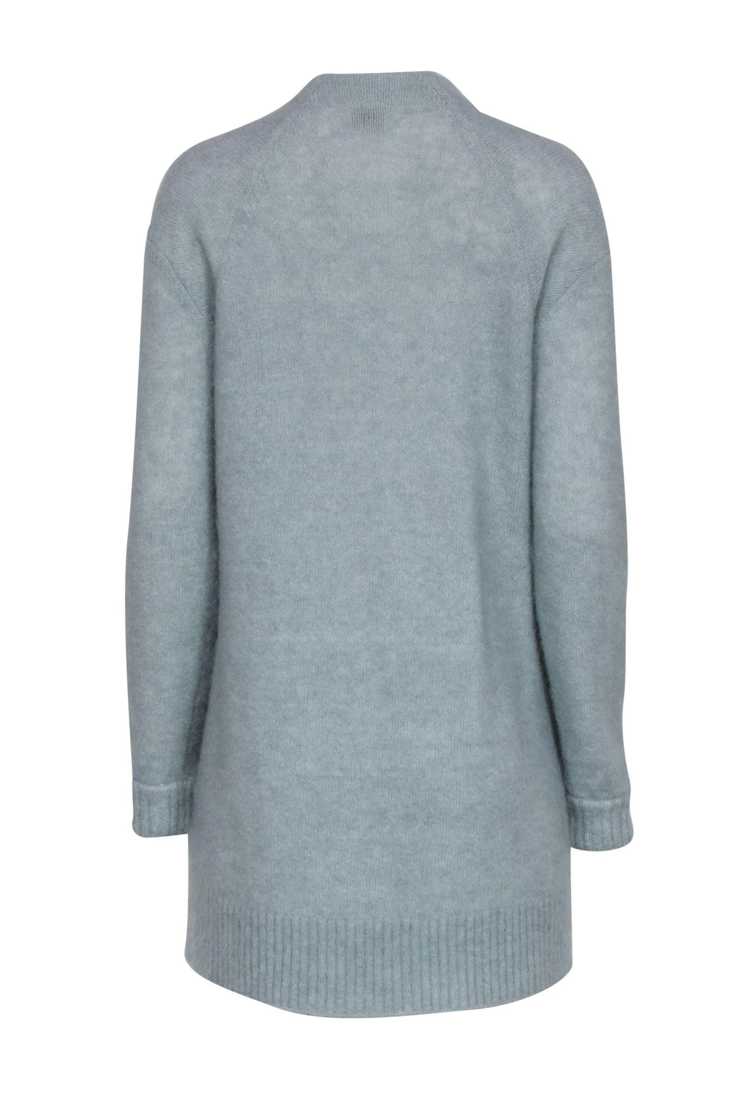 Acne Studios - Powder Blue Fuzzy Open Longline Cardigan Sz XS