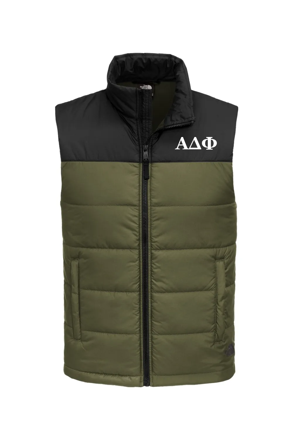 Alpha Delta Phi - North Face Everyday Insulated Vest - White Embroidered Letters