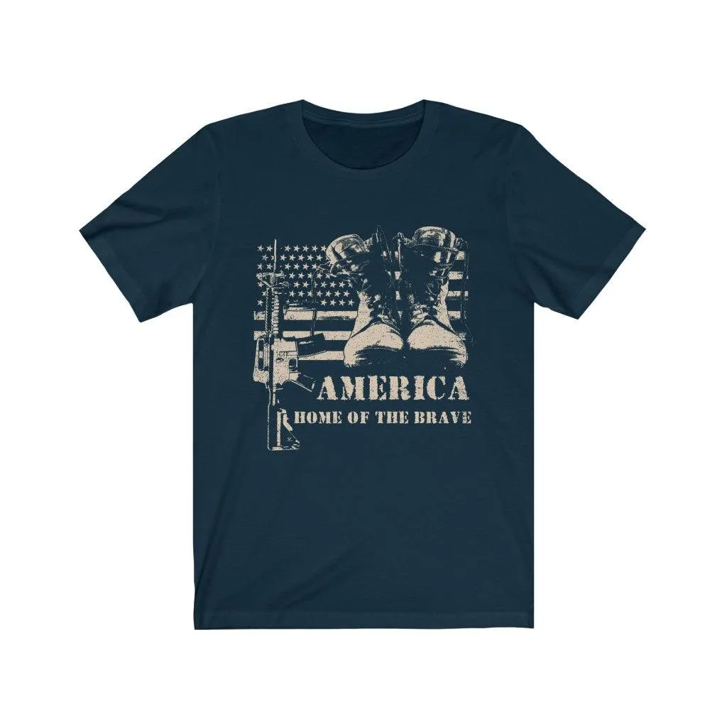 America Home of The Free - Short Sleeve T-Shirt