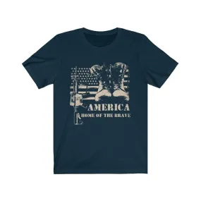 America Home of The Free - Short Sleeve T-Shirt