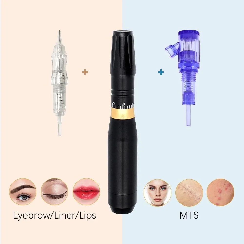 BMX HP100P300 Permanent Makeup Machine Rotary Tattoo Machine Pen For Eyebrow Eyeliner Lip PMU Machine Tattoo Kits