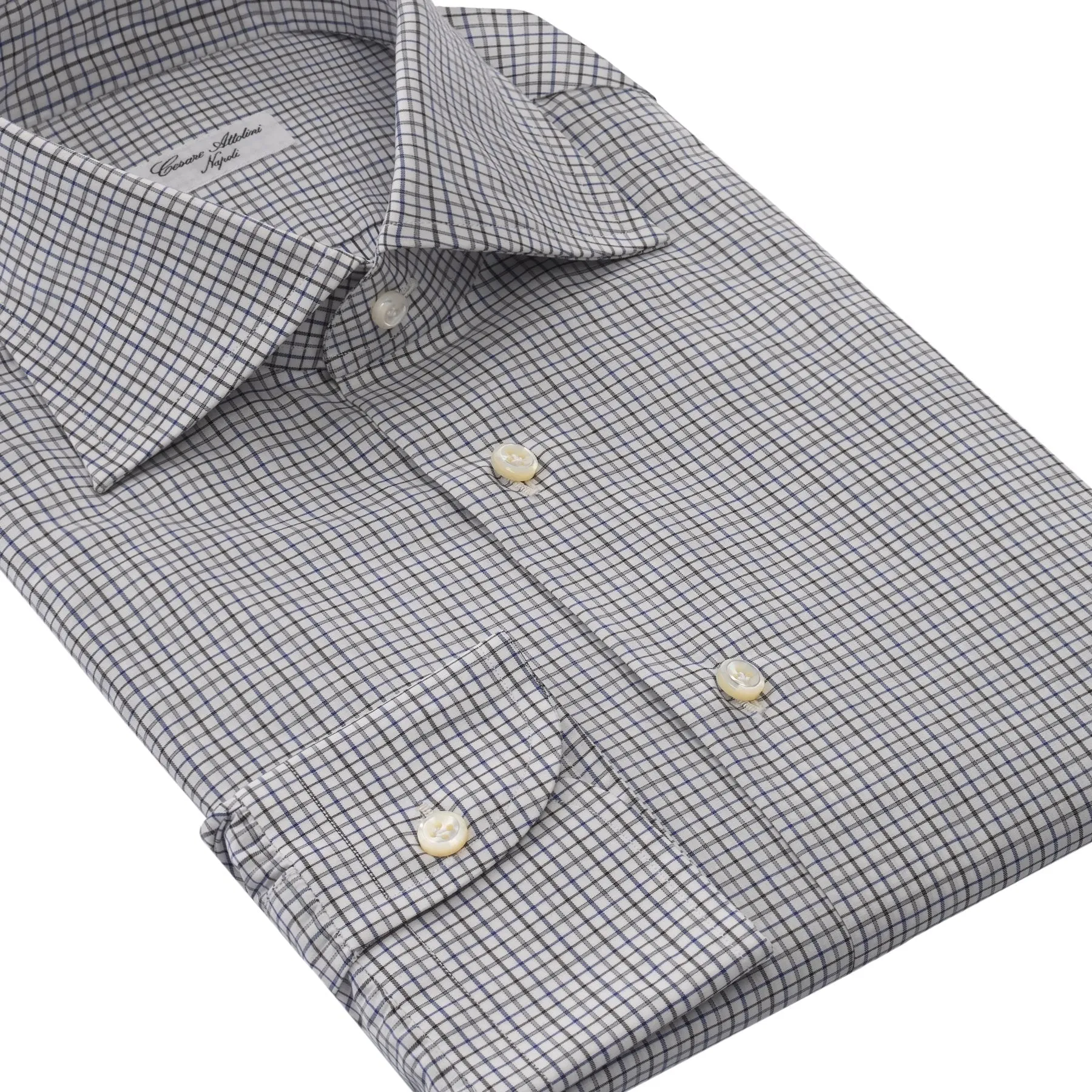 Checked Multicolor Cotton Shirt