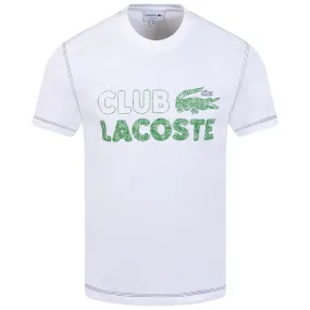 Club Lacoste Tee White - SS23