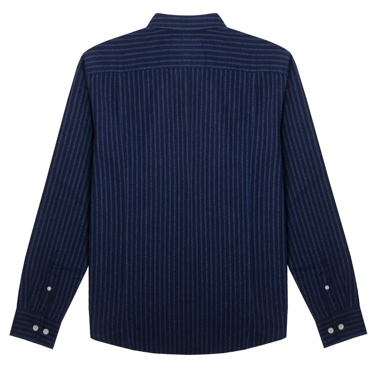 Corridor Indigo Bengal Stripe Shirt Navy