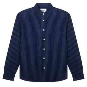 Corridor Indigo Bengal Stripe Shirt Navy