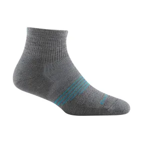 Darn Tough Vermont Women's Element Quarter Lightweight Cushion Sock - Gray