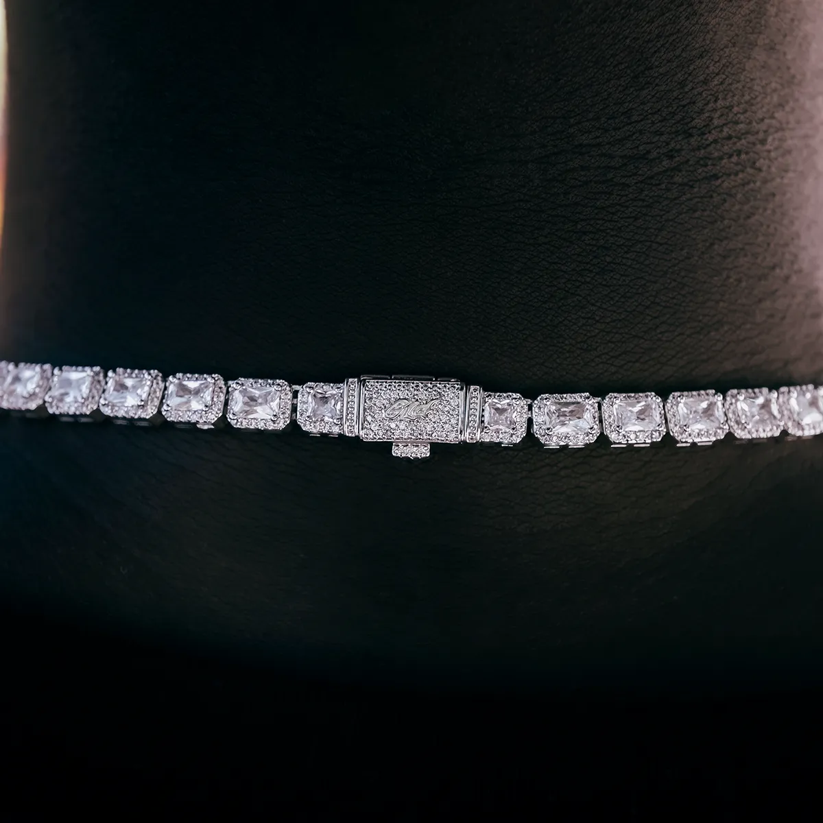 Diamond Cushion Cut Tennis Chain