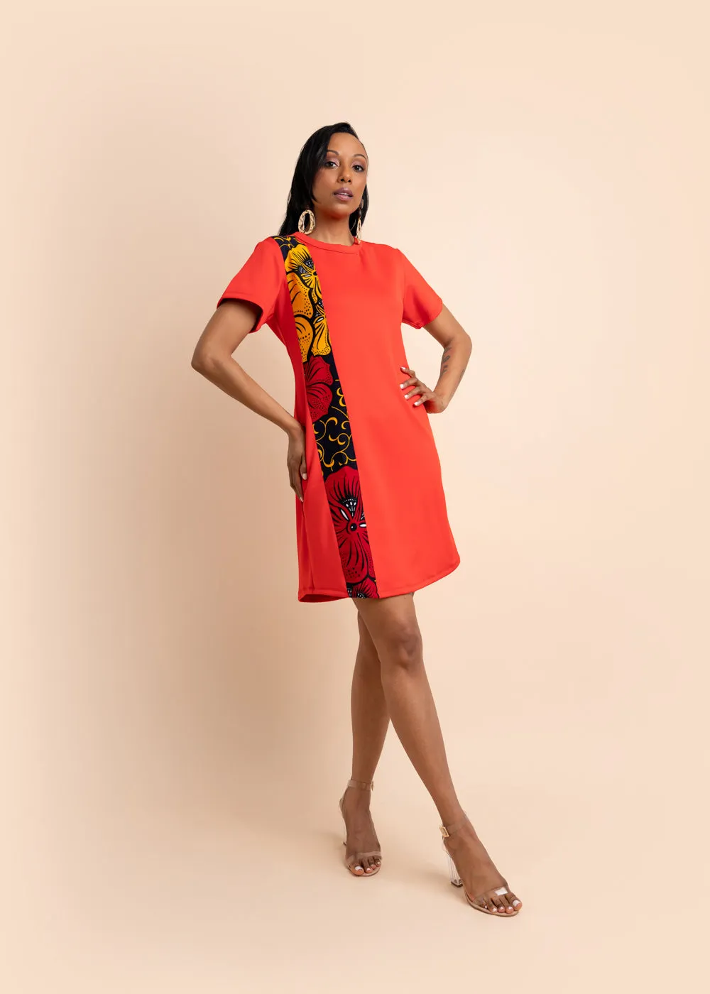 Esia African Print Dress