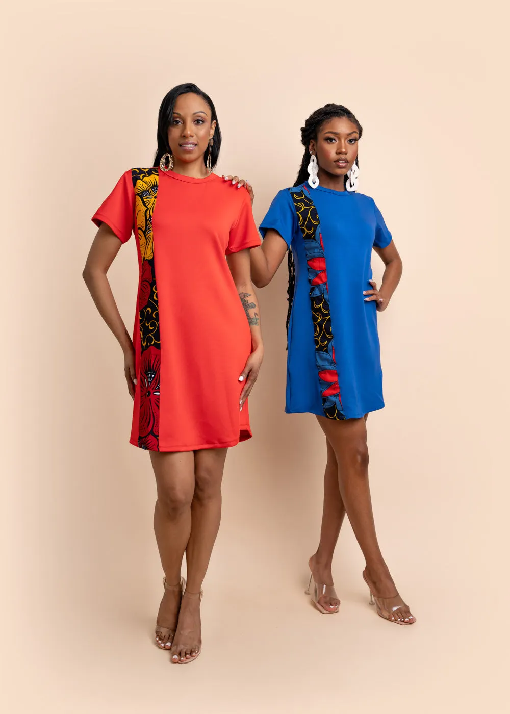 Esia African Print Dress