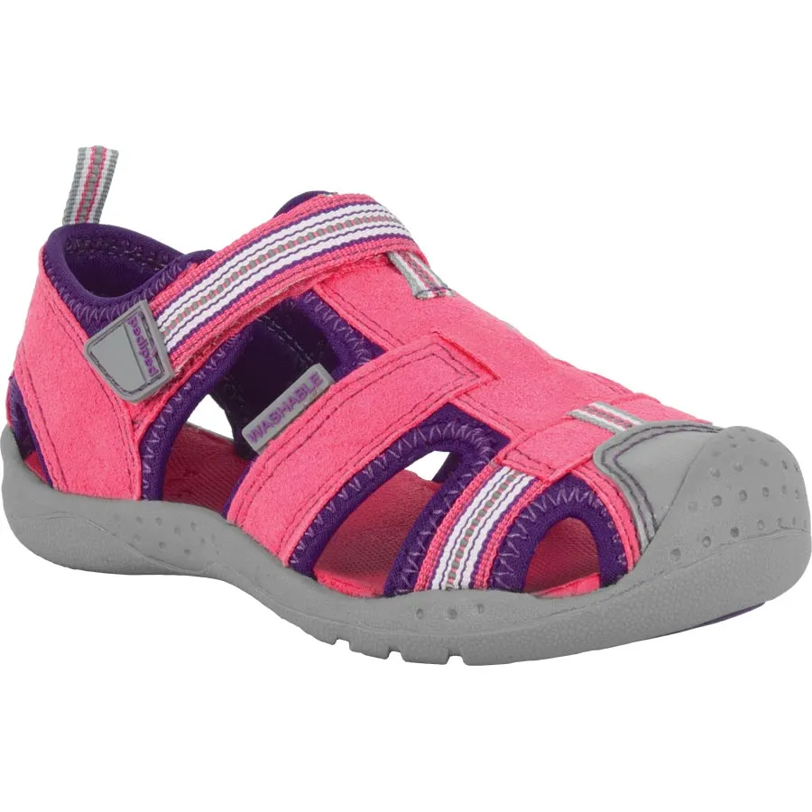 Flex Sahara Kid's Active Sandal - Fuchsia/Lavender