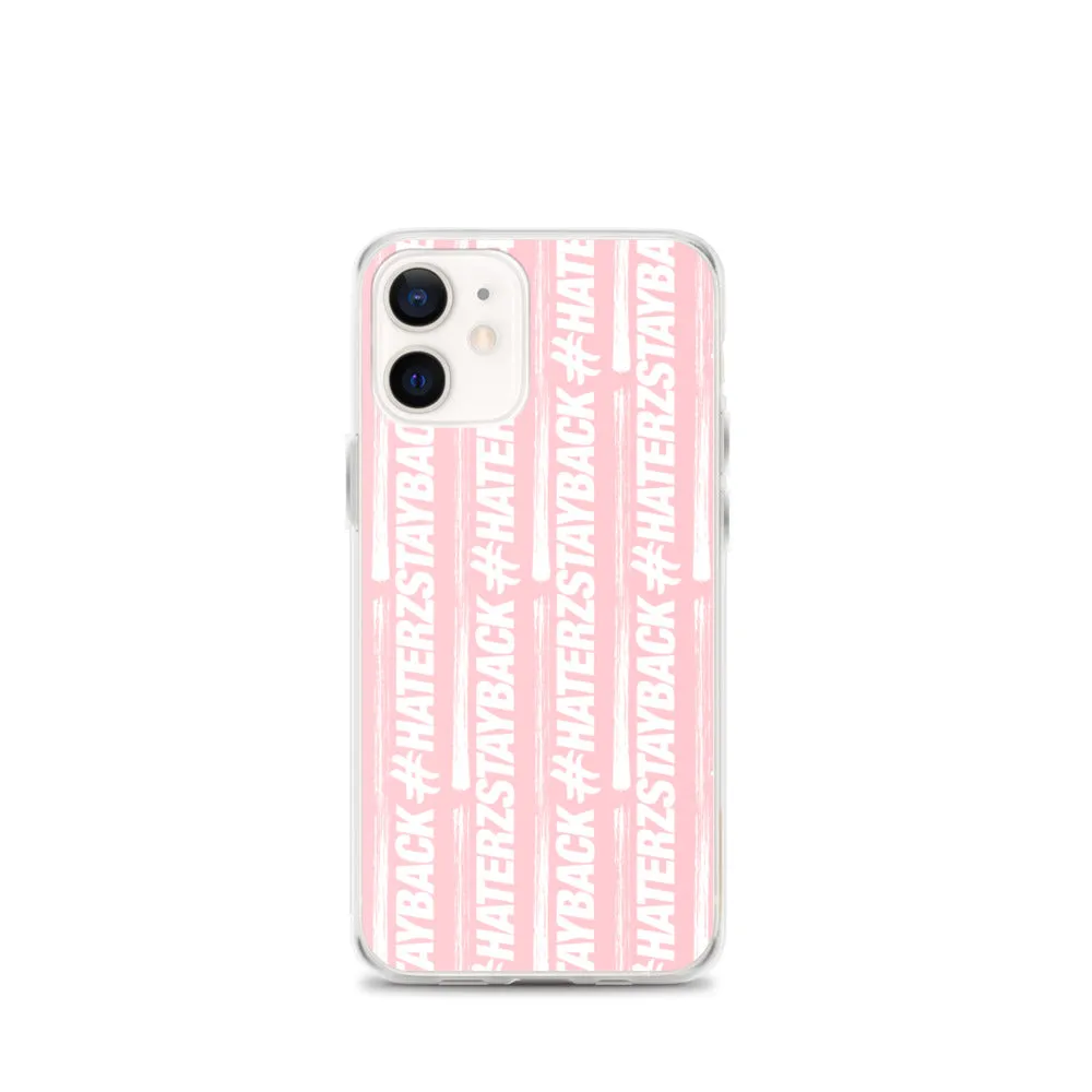 #HaterzStayBack iPhone Case (Pink)