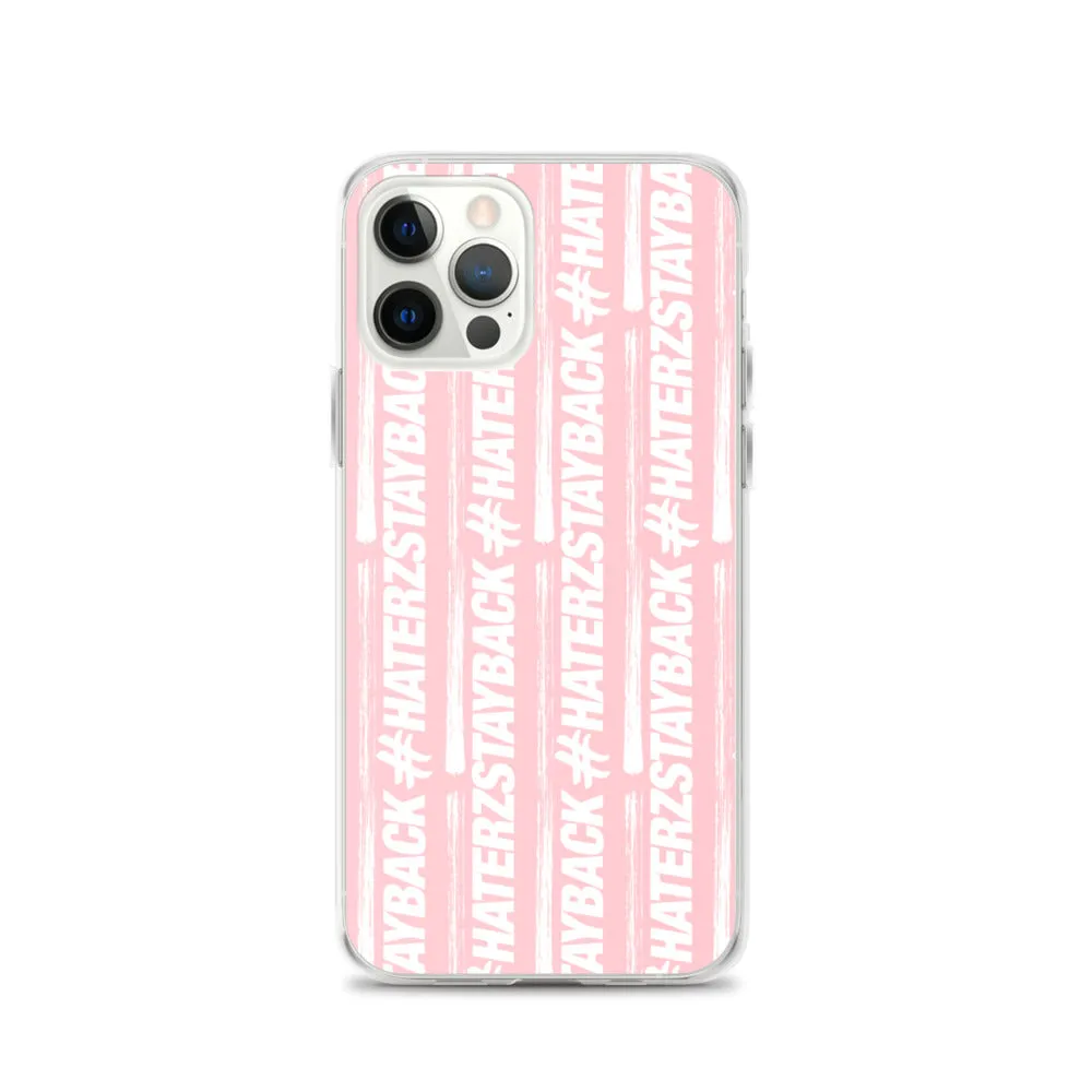 #HaterzStayBack iPhone Case (Pink)