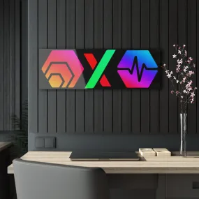 HEX-PulseX-PulseChain Acrylic Wall Art