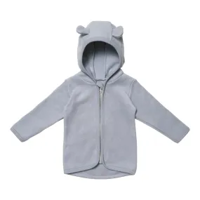 HutteliHut - Fluffy babyjacket ears C-fleece - Skye