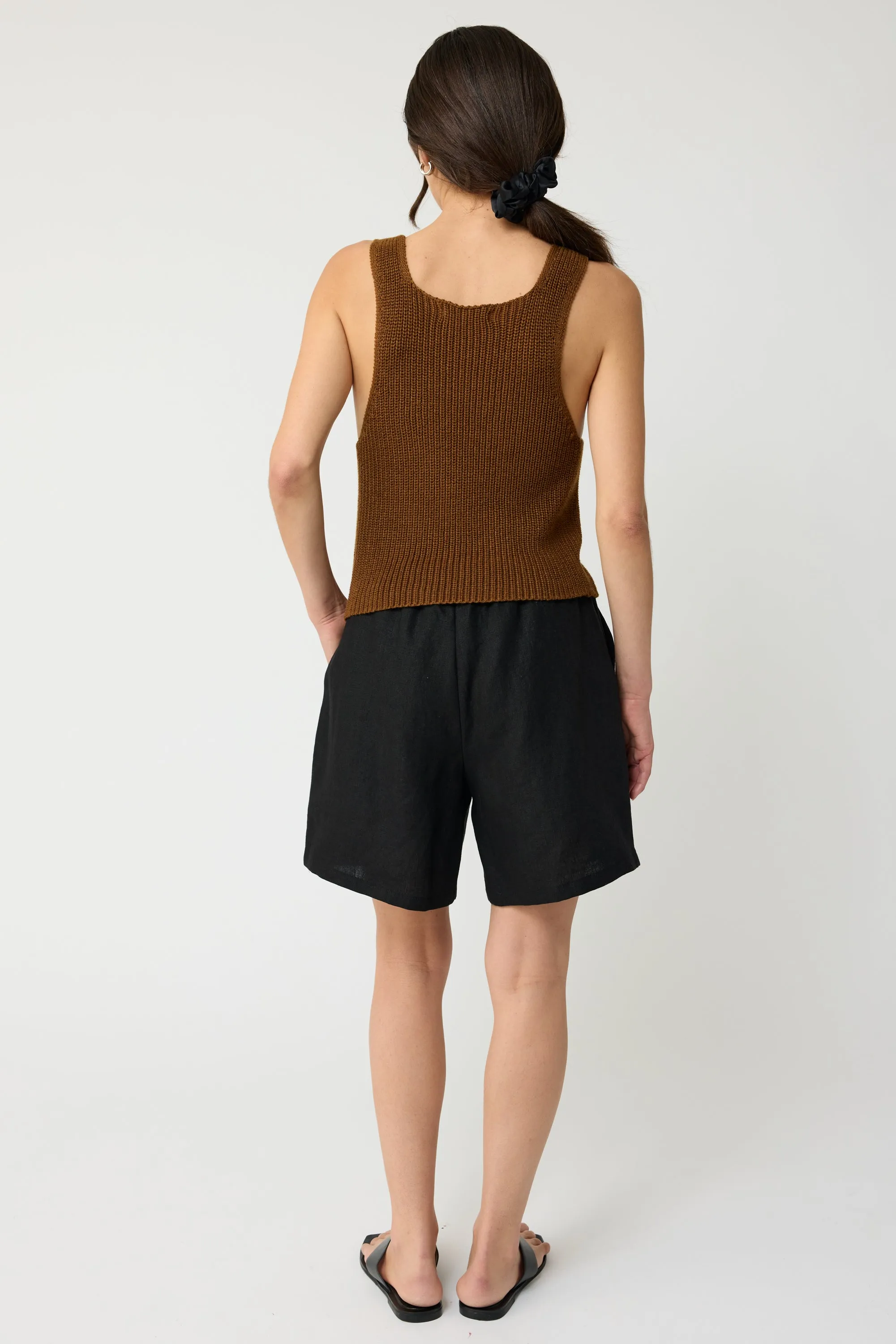 Knit V Neck Vest