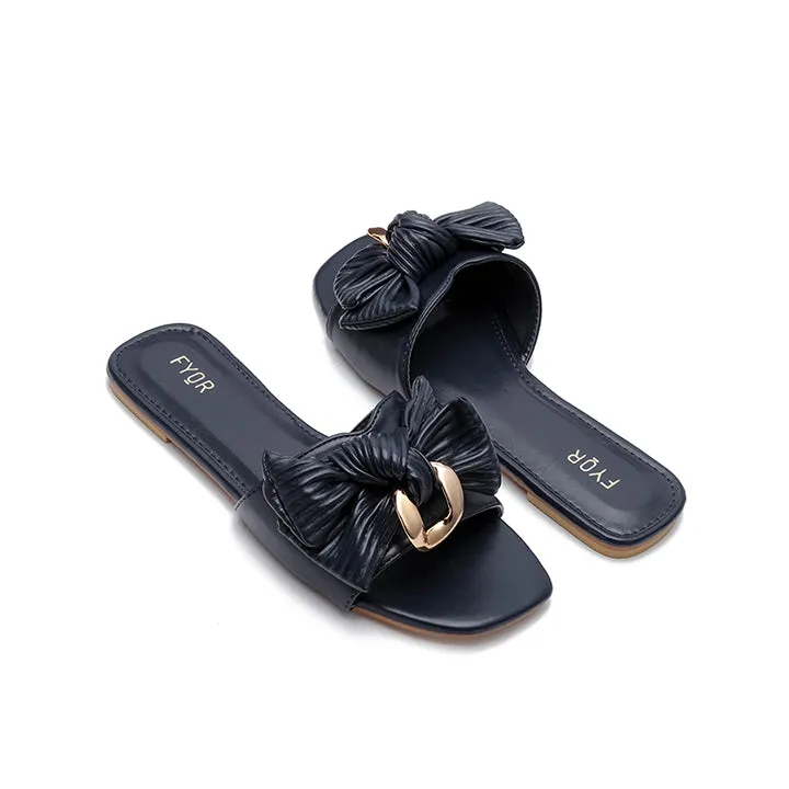 Knotted Slide Sandal MY 228