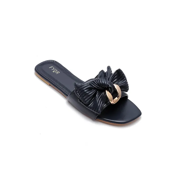 Knotted Slide Sandal MY 228