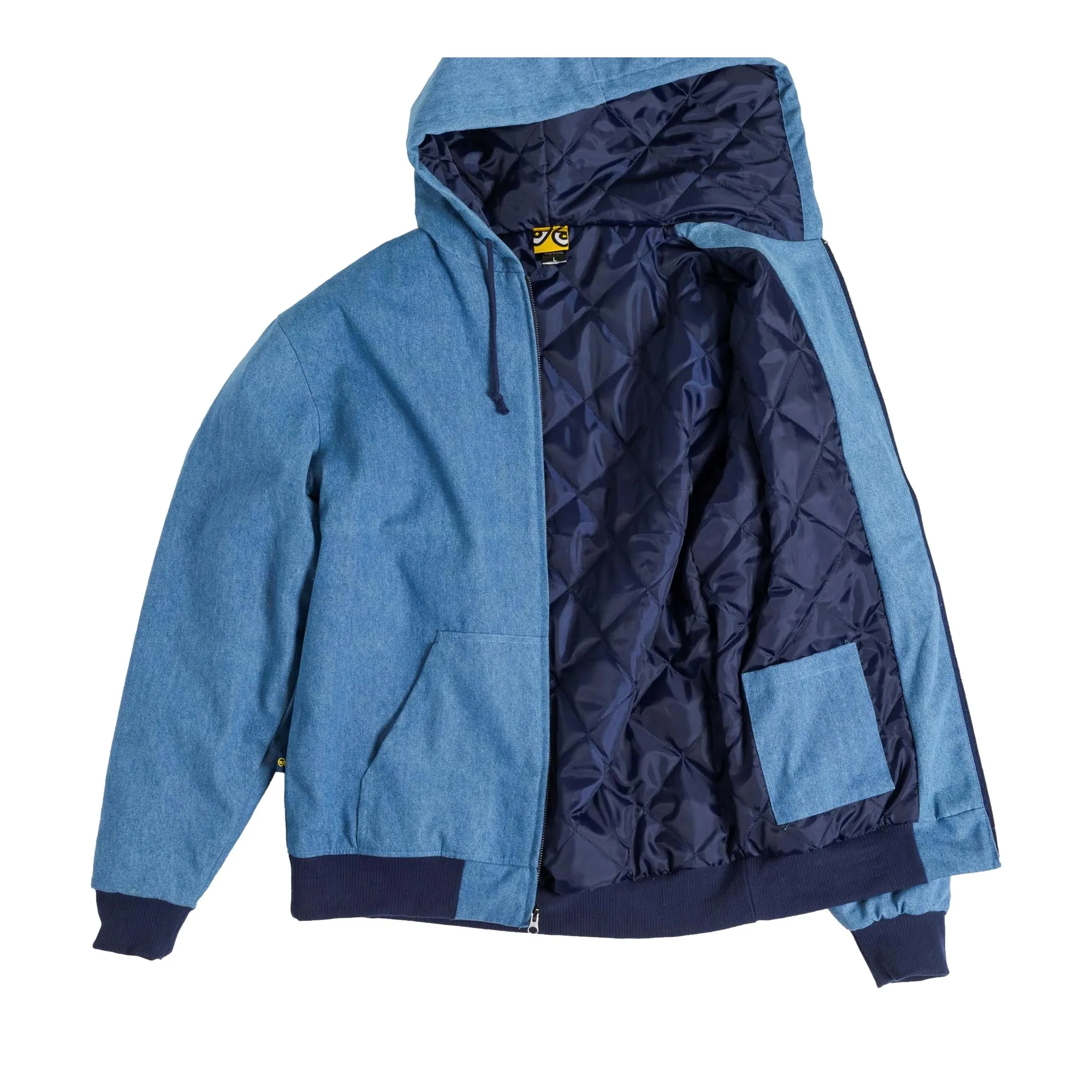 Krooked Moonsmile Script Jacket Indigo/Navy