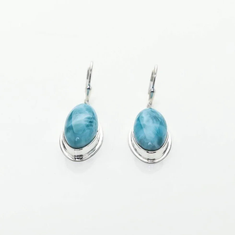 Larimar Earrings Britney