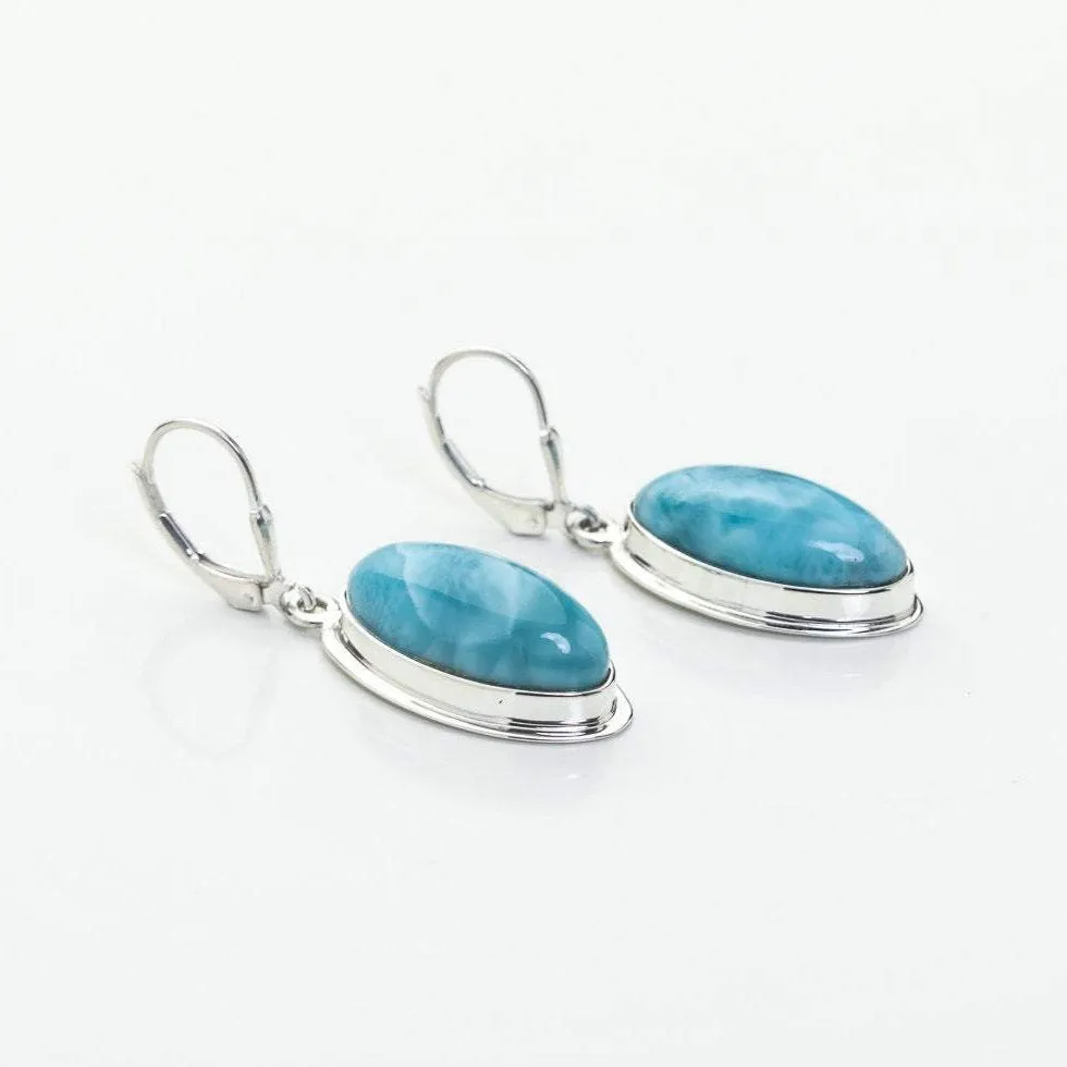 Larimar Earrings Britney