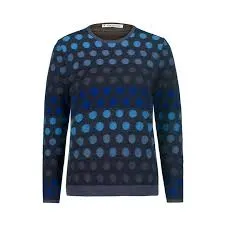 Mansted - Polka Eco Spot Crew - Navy