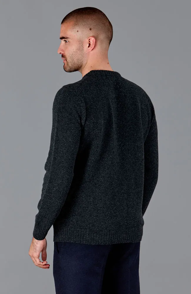 Mens British Lambswool Crew Neck Jumper