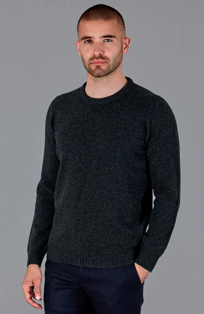 Mens British Lambswool Crew Neck Jumper