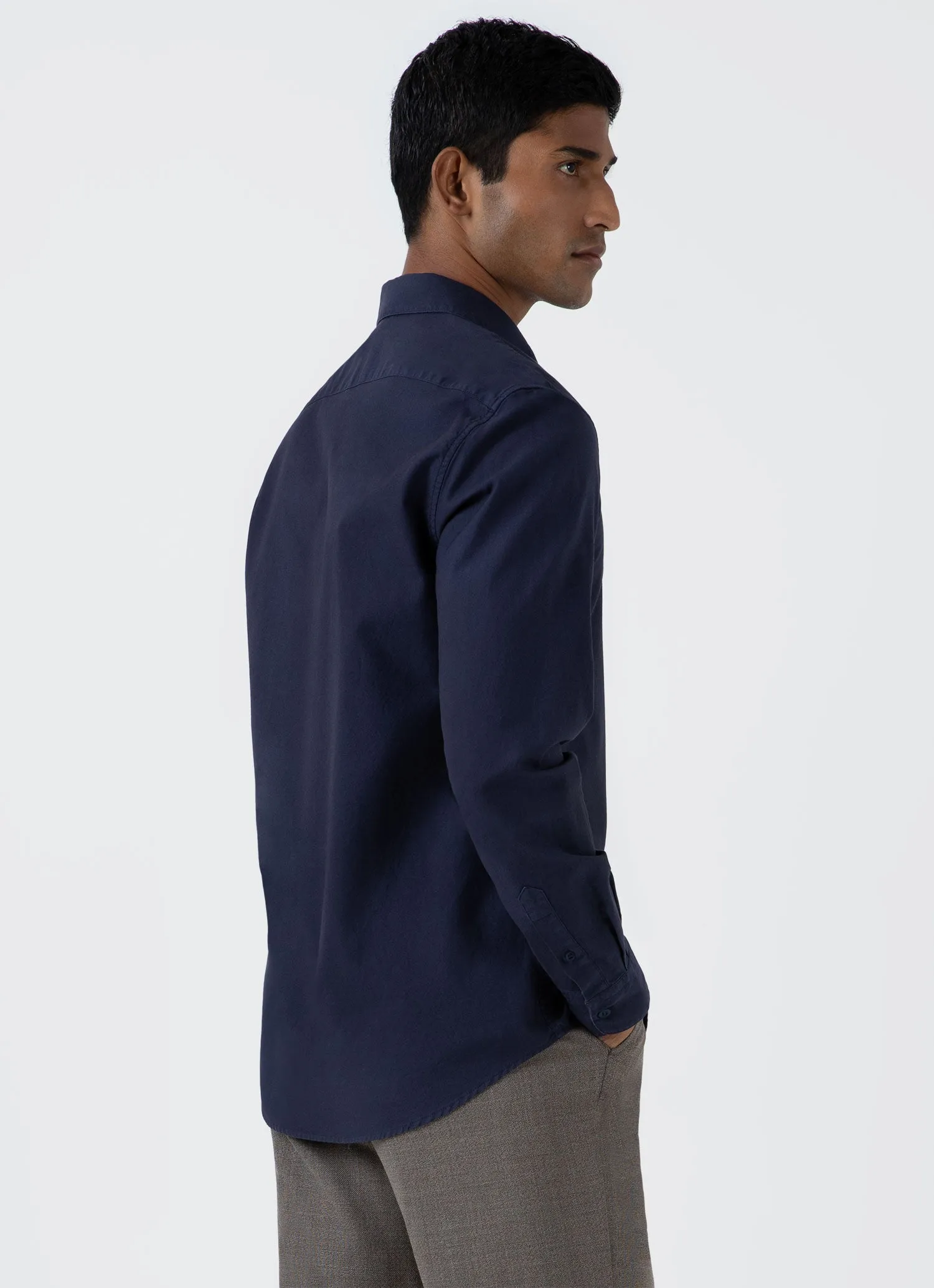 Men's Oxford Shirt in Navy