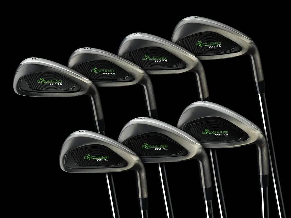 New & Upgraded! BombTech Golf 4.0 Iron Set