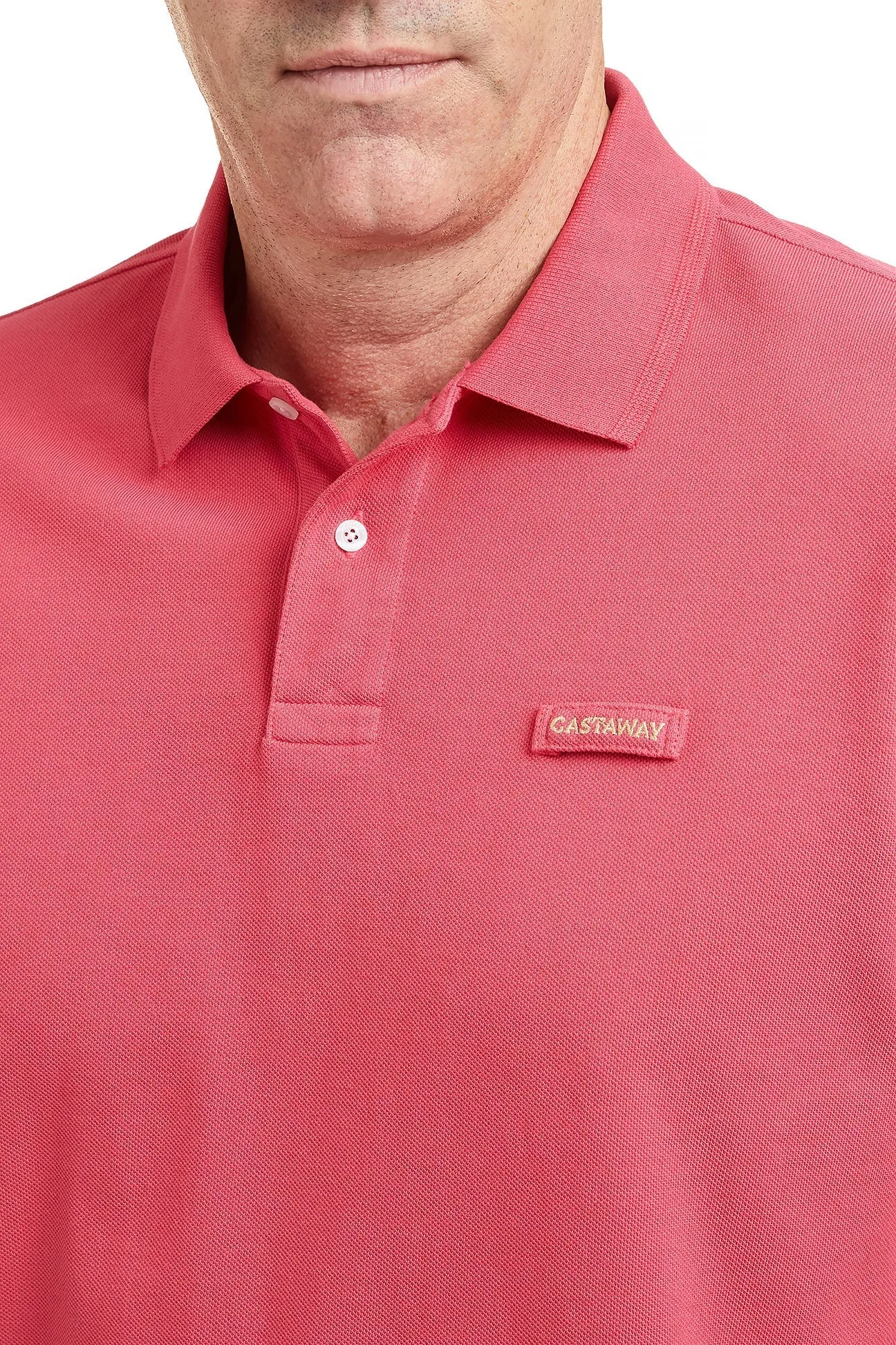 Onshore Polo Shirt Sunset Red