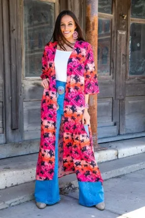 Pink Cowgirl COVER UP/DUSTER