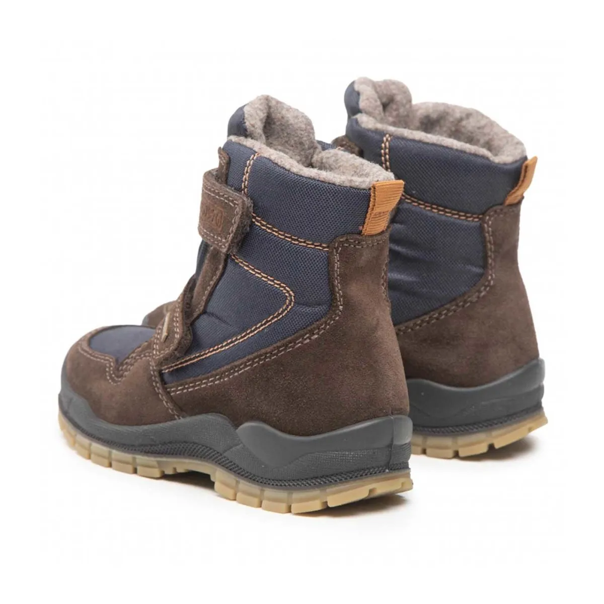 Primigi Boy's (Sizes 31-35) 2895122 Brown/Navy Hi Gore-Tex Waterproof