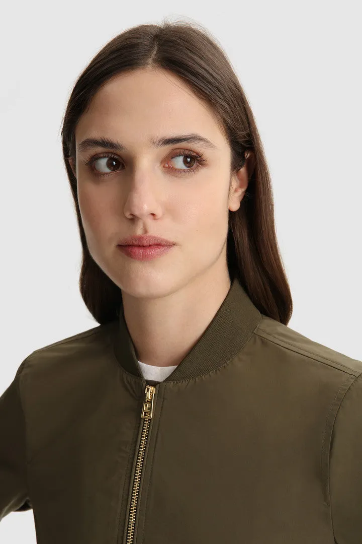 Woolrich Bomber Charlotte Kaki