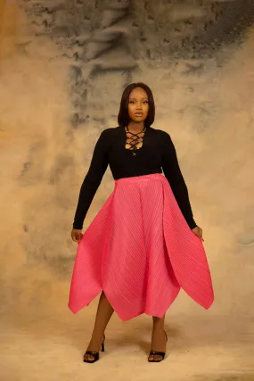 ZINNY ZUKI SKIRT - PINK