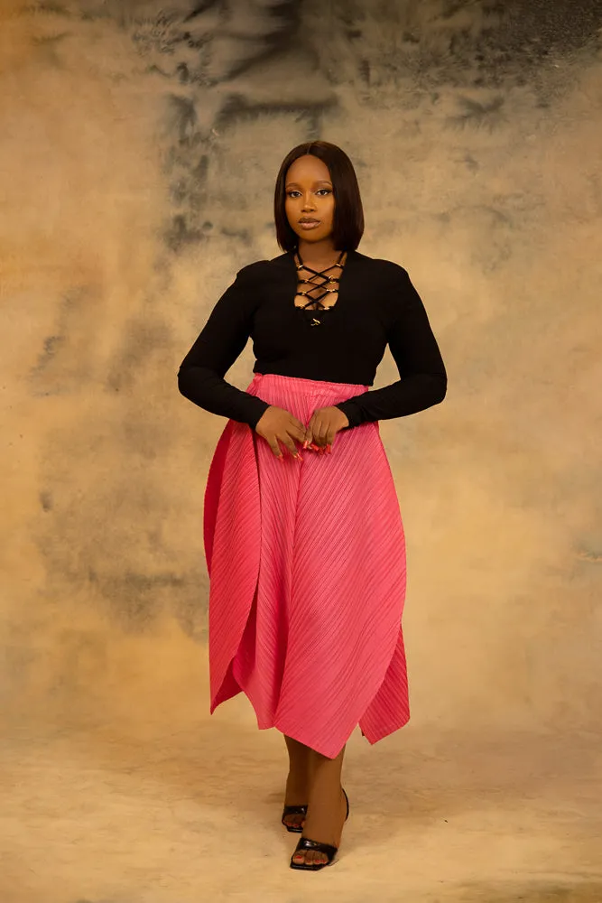 ZINNY ZUKI SKIRT - PINK